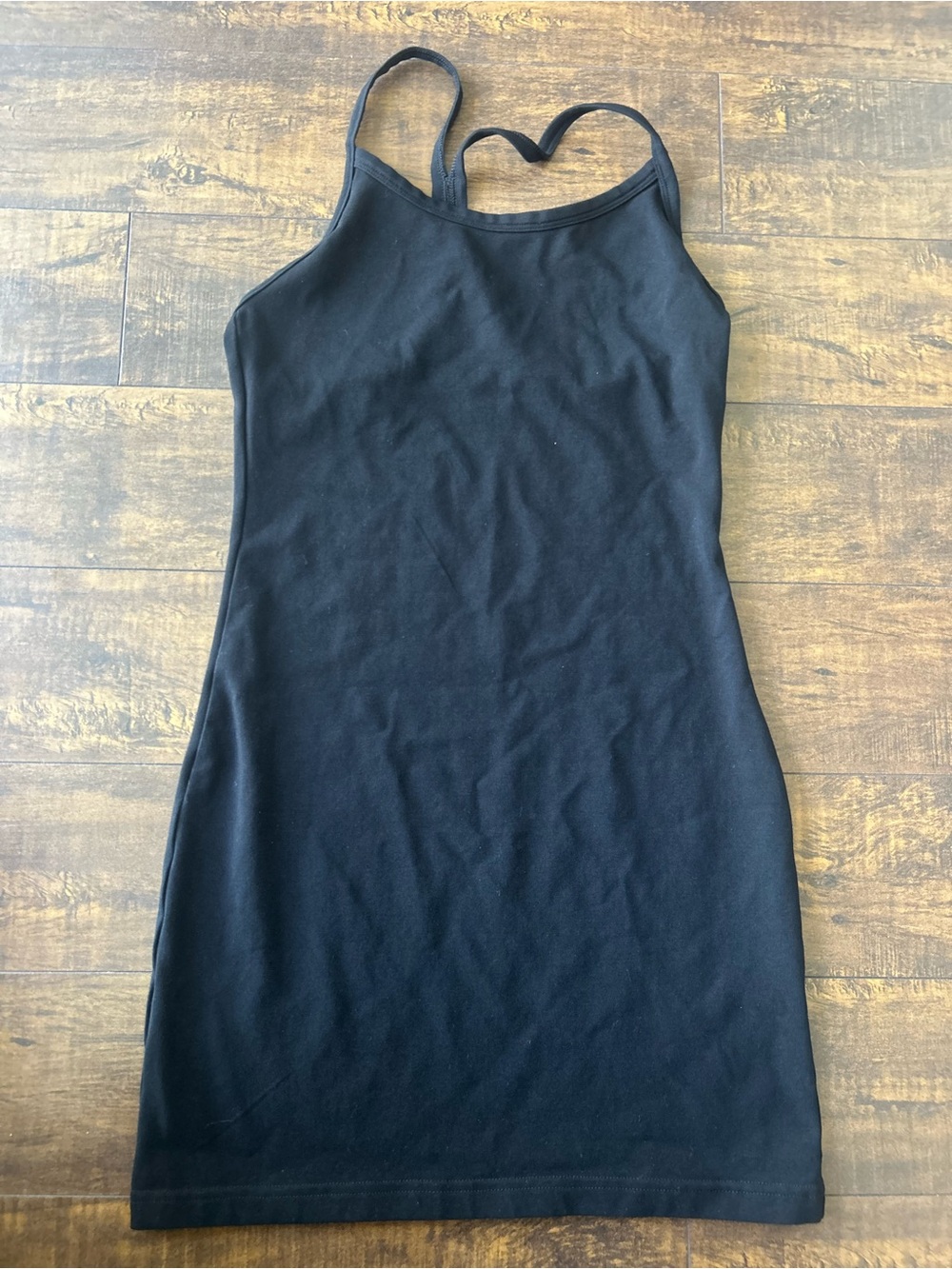 TNA Black Slim Cami Mini Dress